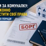 Борги за комуналку: як законно захистити свої права? Три головні інструменти, про які має знати кожний