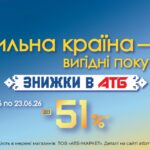 Знижки в АТБ до 51% до Дня Конституції: усі пропозиції в рамках акції «Сильна країна»: усі пропозиції