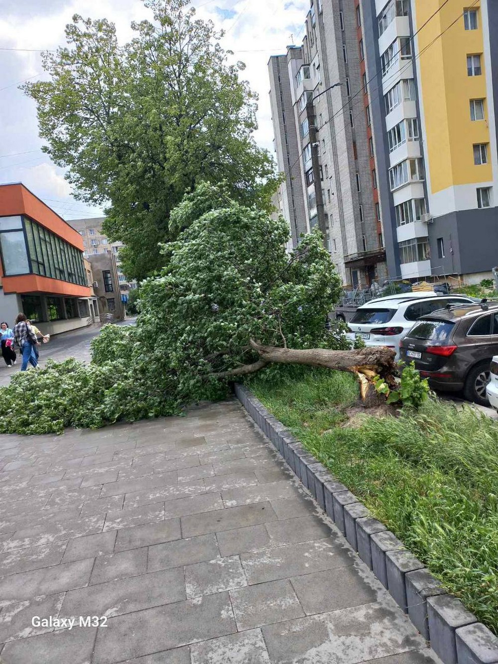 Блискавка влучила у 6-річну дівчинку: негода у Львові сьогодні накоїла біди (фото, відео)