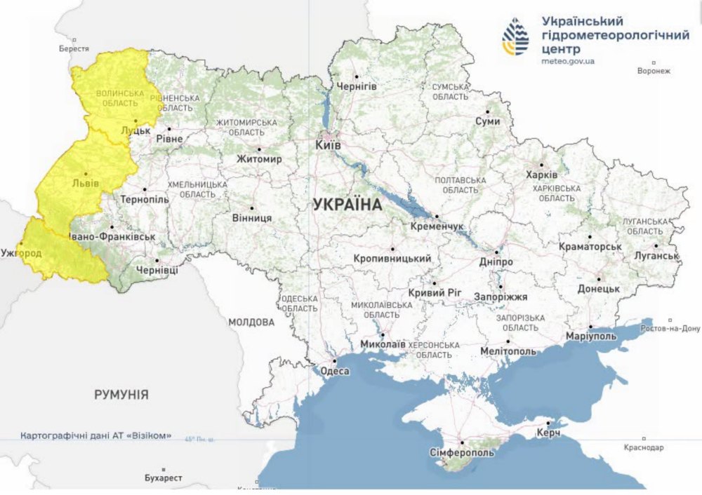 погода в Україні 1 липня