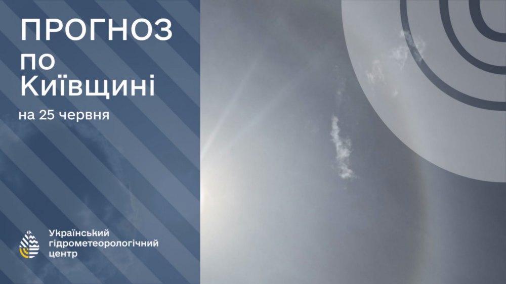 погода в Україні 25 червня 2