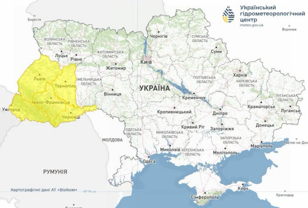 погода в Україні 30 червня 2