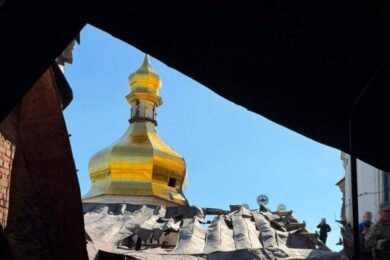 Удар по Києво-Печерській лаврі: СБУ показала уламки дрона «Герань» (фото, відео)
