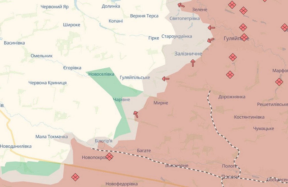 Свіжі дані «Новини України – НСН» надають з посиланням на Генштаб ЗСУ і аналітиків DeepState.