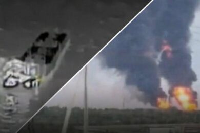 Уражено НПЗ РФ, 10 танкерів, 4 пороми та ешелон на Запоріжжі