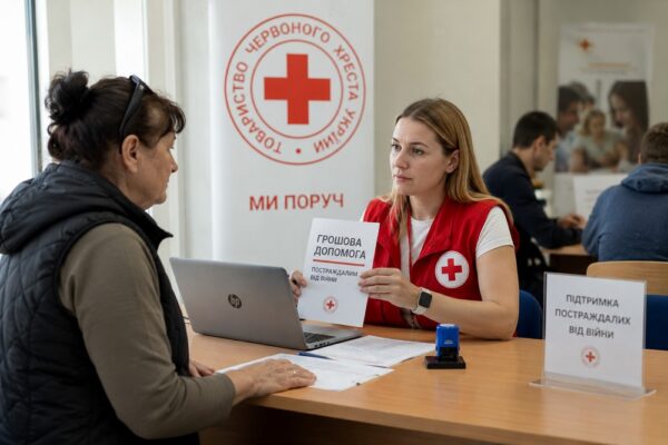 Червоний Хрест надає грошову допомогу постраждалим від війни (відео)