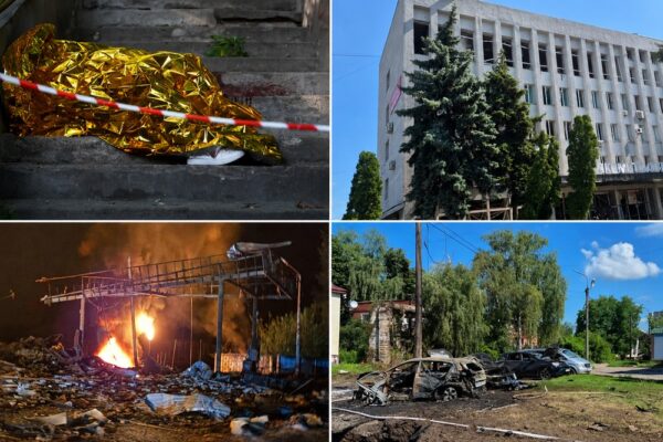 Багато вбитих і поранених: удари по людній вулиці міста, зупинці, АЗС – нічна повітряна атака 15 липня – все, що відомо (фото)