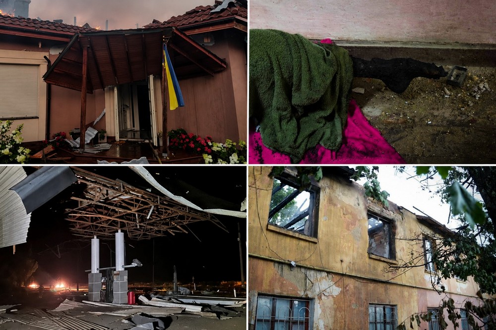 Знову жертви, а серед постраждалих діти, удари по АЗС, складах і енергетиці: масована нічна повітряна атака 22 липня – все, що відомо (фото) 1 Знову жертви, а серед постраждалих діти, удари по АЗС, складах і енергетиці: масована нічна повітряна атака 22 липня – все, що відомо (фото)