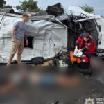 Моторошна ДТП з маршруткою на Миколаївщині: 9 загиблих і 8 постраждалих (фото, відео)