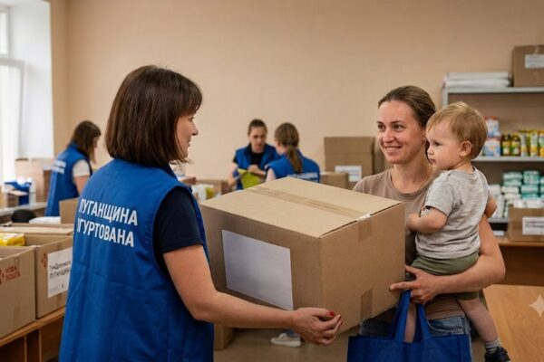 Гуманітарна допомога для ВПО з Луганщини: що і як можна отримати