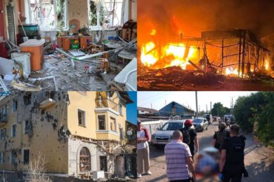 Вбиті і десятки поранених, бомби на дитсадок, удари по АЗС і супермаркету: масована нічна повітряна атака 1 липня – все, що відомо (фото, відео)