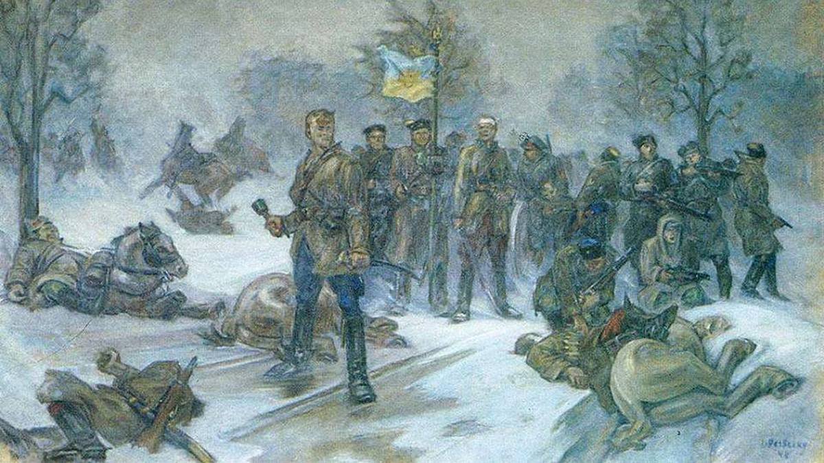 Останні набої. Худ. Леонід Перфецький