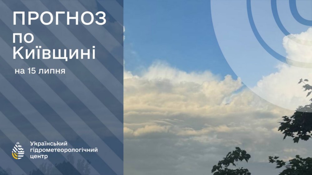 погода в Україні 15 липня 2