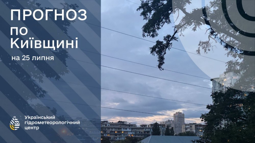 погода в Україні 25 липня 2