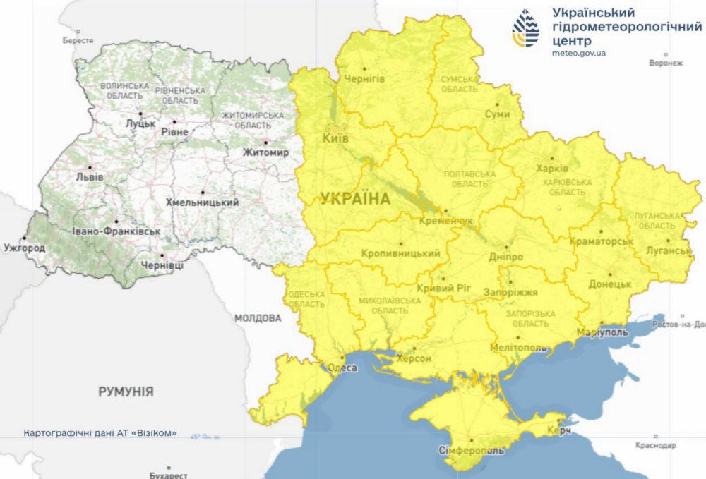 погода в Україні 4 липня 2