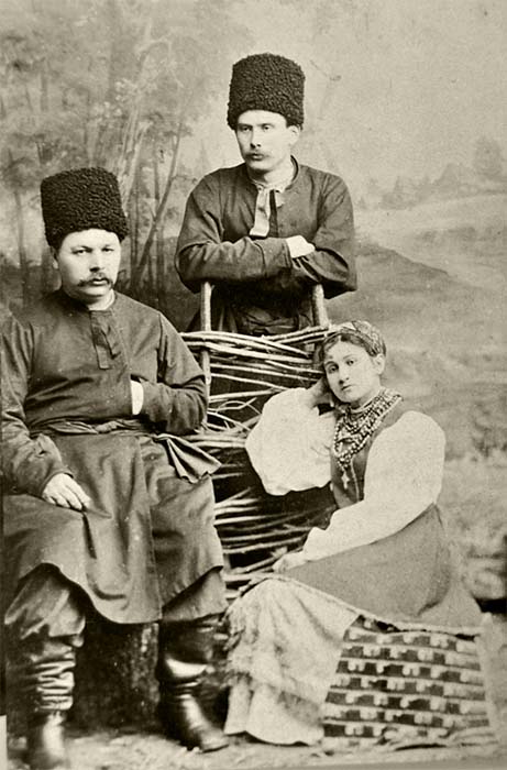 Панас Саксаганський, Микола Садовський та Марія Заньковецька Панас Саксаганський, Микола Садовський та Марія Заньковецька