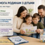 Нова допомога для родин з дітьми на Сумщині: гроші, соціальний супровід, психологічна підтримка, екстрене реагування