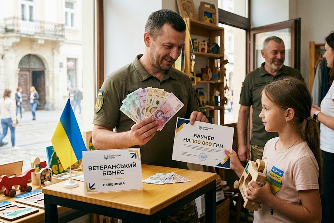 Ваучери для ветеранів: як отримати до 100 тис. грн на розвиток власної справи