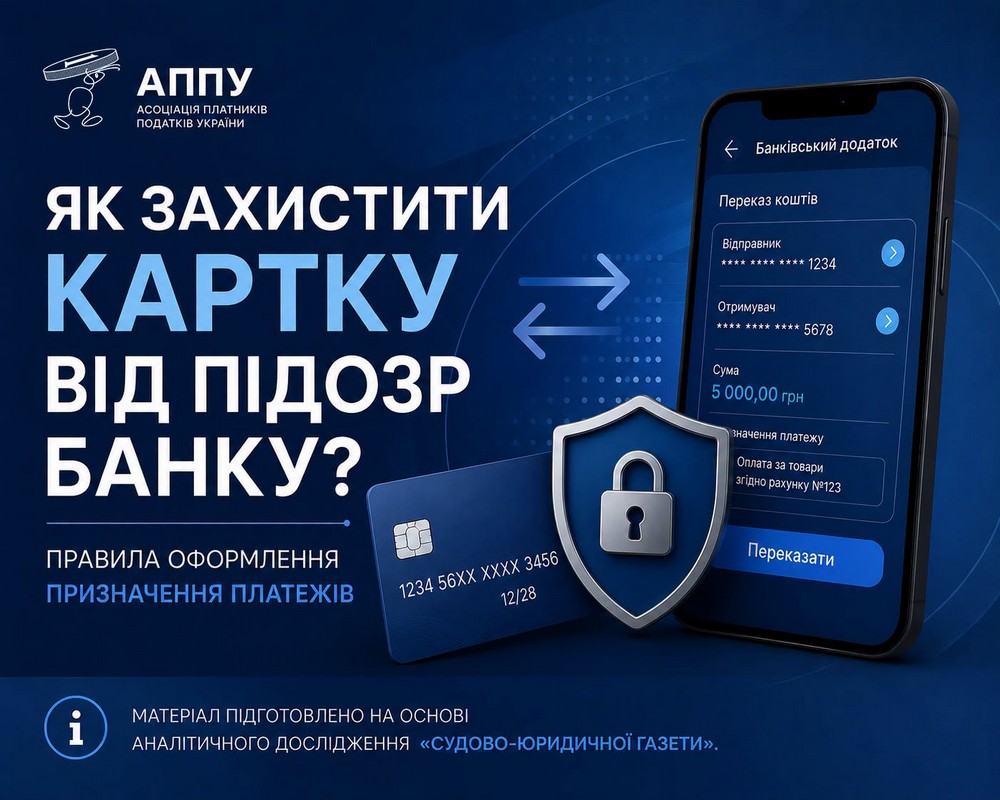 Як захистити свою картку від підозр банку: що писати у призначенні платежу