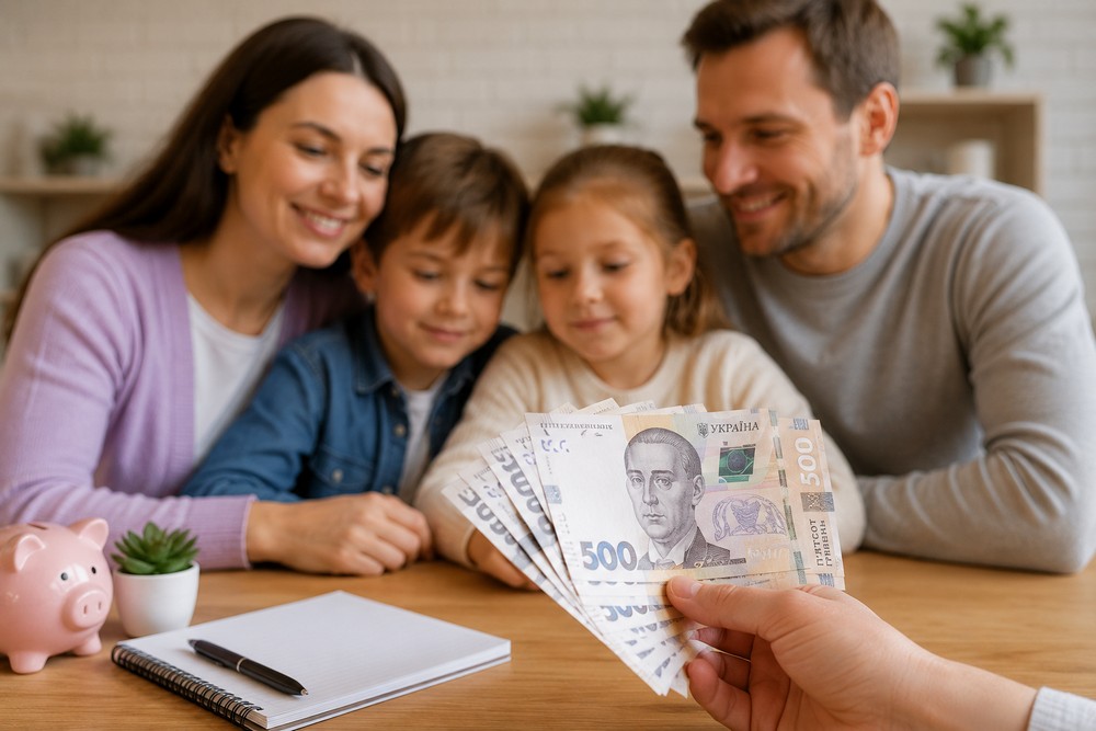 Родини з дітьми з прифронтових громад отримають 19400 грн зимової підтримки