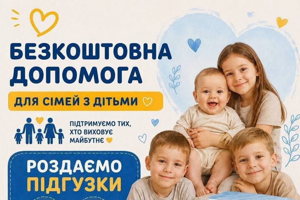 Гуманітарна допомога у Хмельницькому – видаватимуть дитячі підгузки