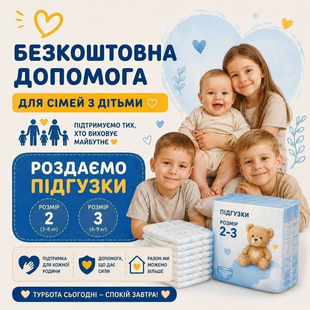Гуманітарна допомога від ГО «Територія Добра Поділля» - хто і що може отримати