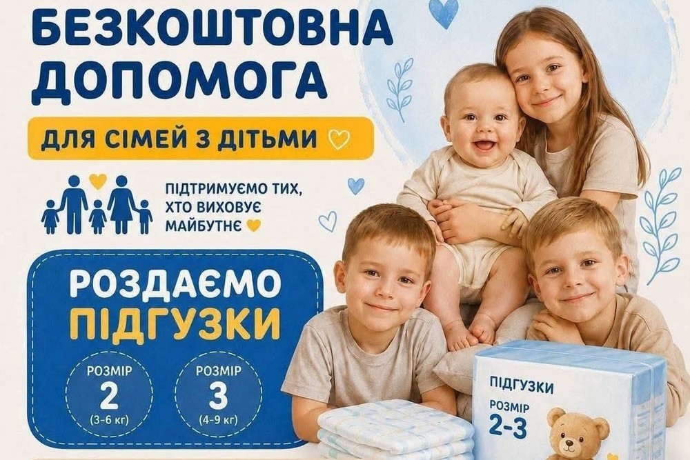 Роздаватимуть безкоштовно дитячі підгузки: хто, де і коли може отримати