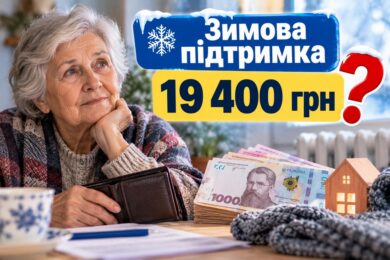 19 400 грн для одиноких непрацездатних осіб пенсійного віку – хто підпадає під цю категорію вразливості