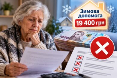 Зимова допомога 19 400 грн: які причини відмови і як заявнику повідомлять про помилку
