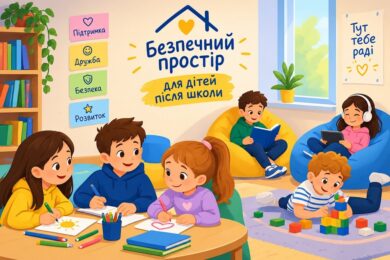Гуманітарна допомога для дітей у Хмельницькому – простір після школи