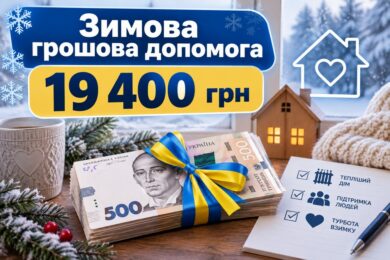 Хто отримає 19 400 грн в рамках програми «Зимова підтримка»: детальний перелік від Мінсоцполітики