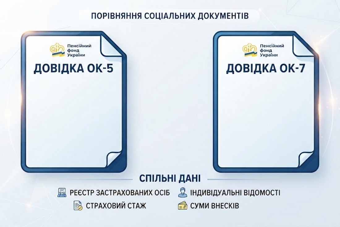 Чим відрізняються довідки ОК-5 та ОК-7: повний розбір