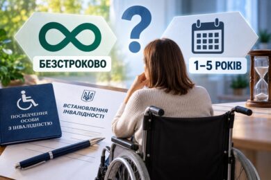 Коли інвалідність встановлюється безстроково, а коли на 1-5 років – роз’яснення юристів