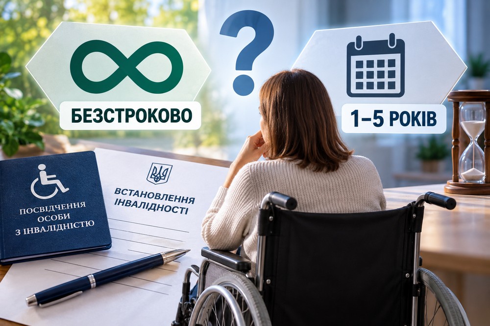 Коли інвалідність встановлюється безстроково, а коли на 1-5 років – роз’яснення юристів