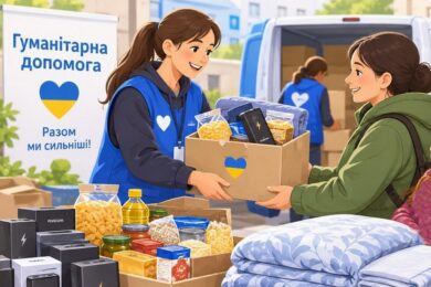 Гуманітарна допомога у Києві – завтра видаватимуть продуктові набори, павербанки і постільну білизну