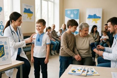Безкоштовний огляд лікаря для дітей ВПО: триває реєстрація у 4 містах України
