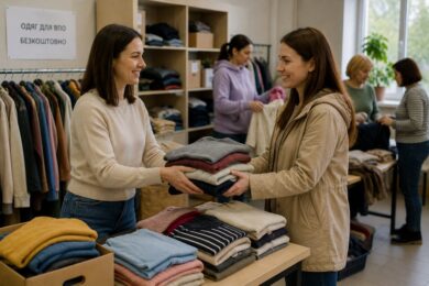 Безкоштовно одяг для всіх ВПО у Рівному: як і де саме можна отримати