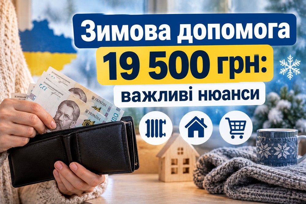 Зимова допомога 19 500 грн: важливі нюанси, через які у багатьох виникає плутанина