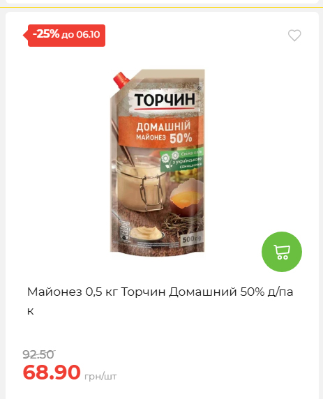 Щотижнева акція «Економія» у АТБ 202693012479 126