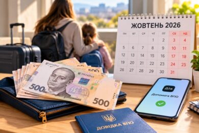 Коли будуть виплати ВПО у жовтні 2026 року – у Мінсоцполітики назвали дату