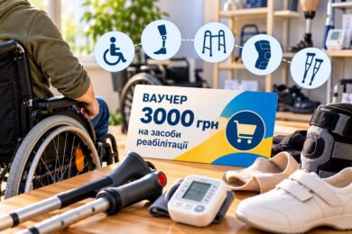 Ваучери на 3000 грн від Карітас на засоби реабілітації можуть отримати мешканці однієї із громад