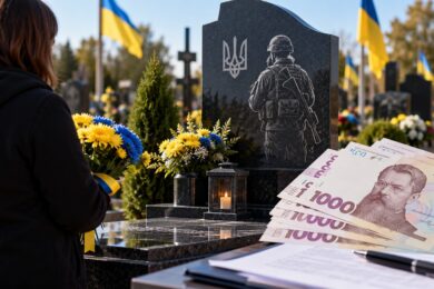 Одноразова грошова допомога 30 000 грн на встановлення пам’ятників на могилах Захисників в одній із громад – хто і як може отримати