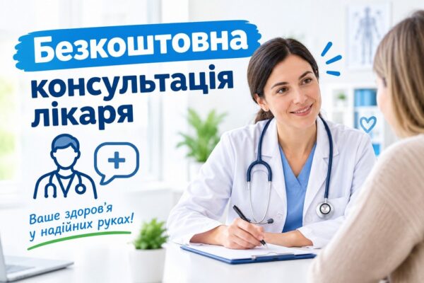 Безкоштовна консультація лікарів на Дніпропетровщині – де і коли відбудеться