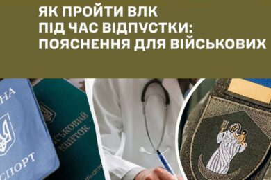 ВЛК для військових під час відпустки: як оформити рапорт дистанційно