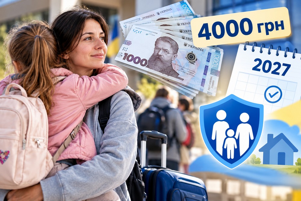 Виплати 4000 грн і посилення захисту дітей: ініційовано важливі рішення для ВПО у 2027 році