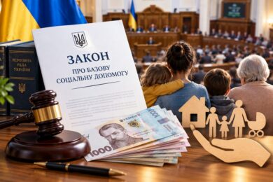 Закон про базову соціальну допомогу ухвалила сьогодні Рада: що він передбачає