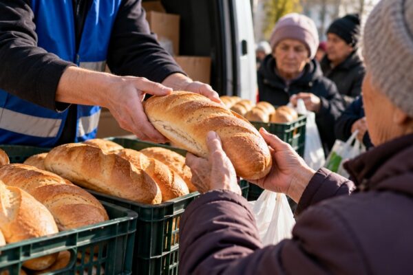 Хліб безкоштовно у Запоріжжі роздають усім потребуючим: де і коли