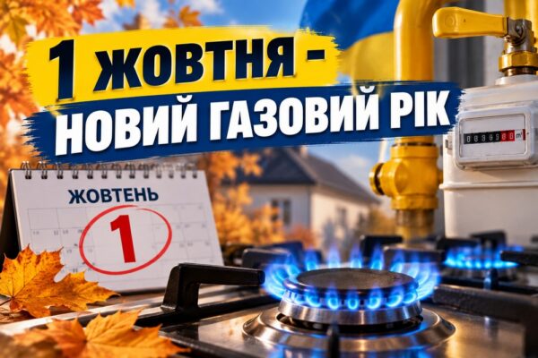 1 жовтня розпочався новий газовий рік – що це означає і про що важливо знати споживачам