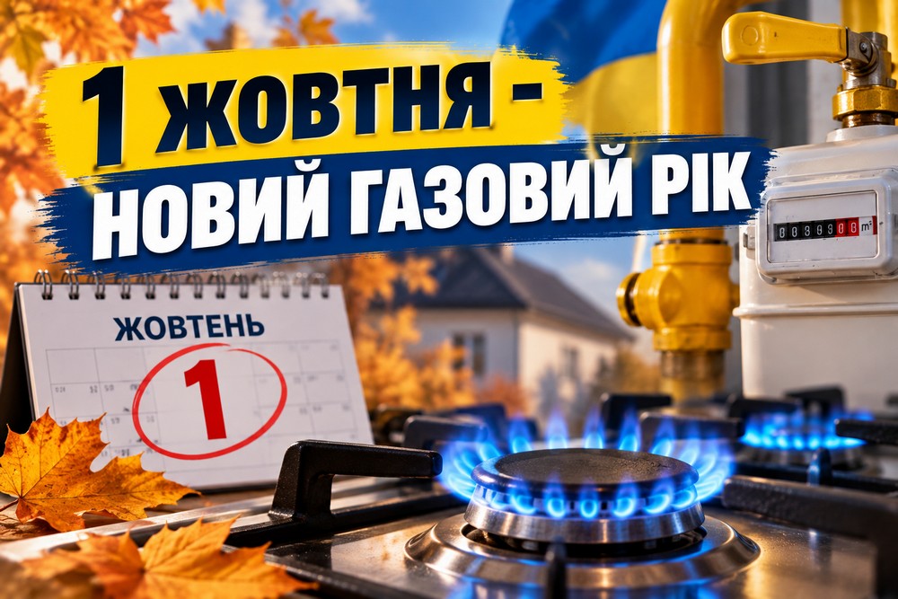 1 жовтня розпочався новий газовий рік – що це означає і про що важливо знати споживачам