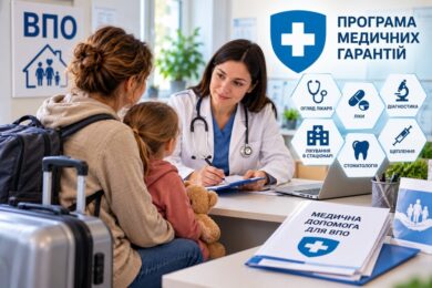 Безоплатна медицина для ВПО: як працює Програма медичних гарантій
